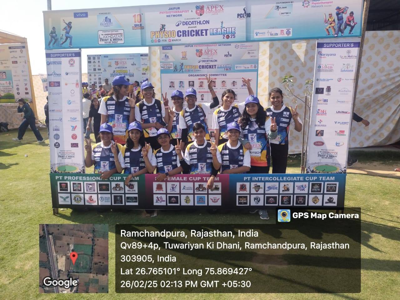 UEM Boys' Cricket Team and UEM Female Cricket Team have successfully reached the semifinals of the Physiotherapy Cricket League 10th Edition!