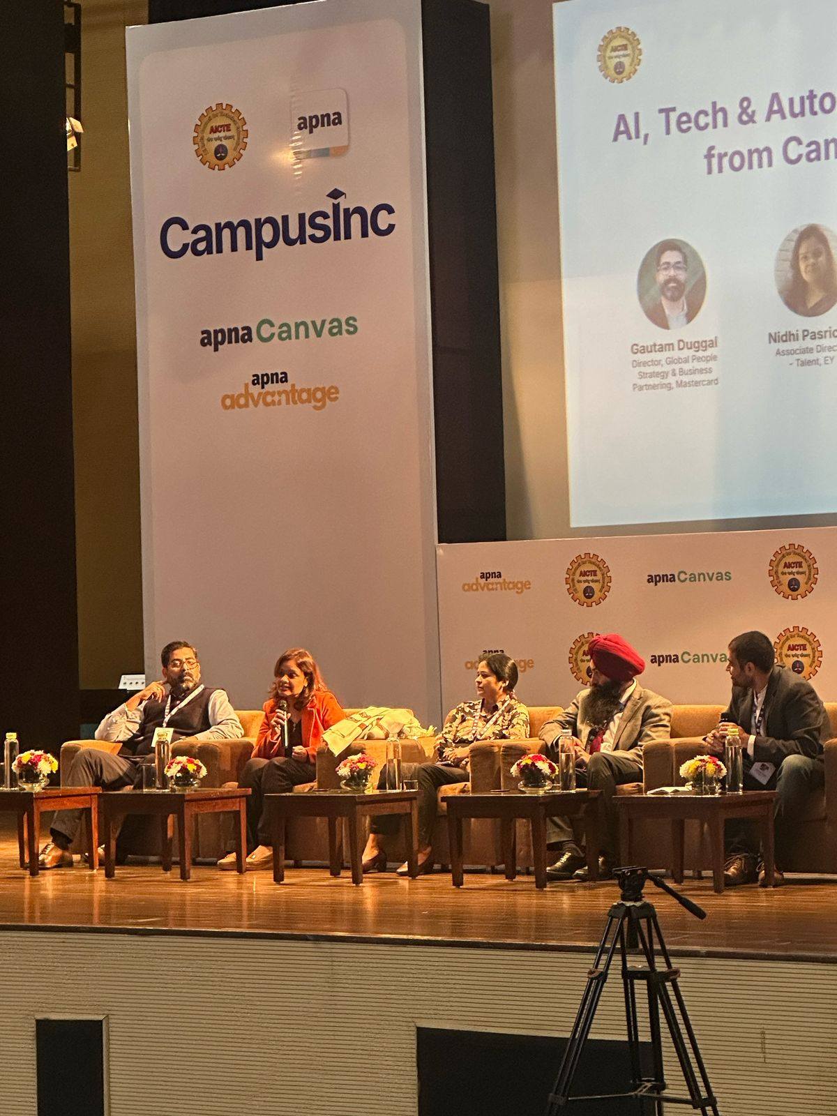 University of Engineering and Management (UEM), Jaipur was cordially invited to attend AICTE x Apna's Campusinc 2025.