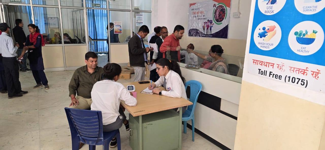 University Of Engineering & Management (UEM), Jaipur organized health check-up camp for our staff and faculty members.