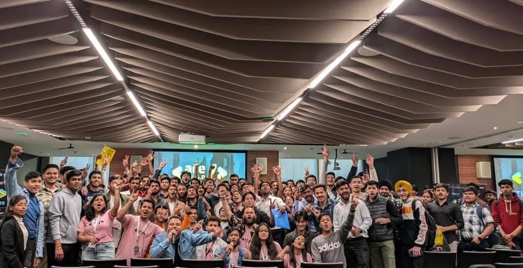 Students of University of Engineering and Management (UEM), Jaipur—Shibagni Bhattacharjee, Raj Krish, and Shashank—secured 3rd position at the Start-Up Expo organized by FORTI (Federation of Rajasthan Trade & Industry). Competing against 104 participants from leading colleges and universities, they won a cash prize of ₹20,000 for their outstanding performance.