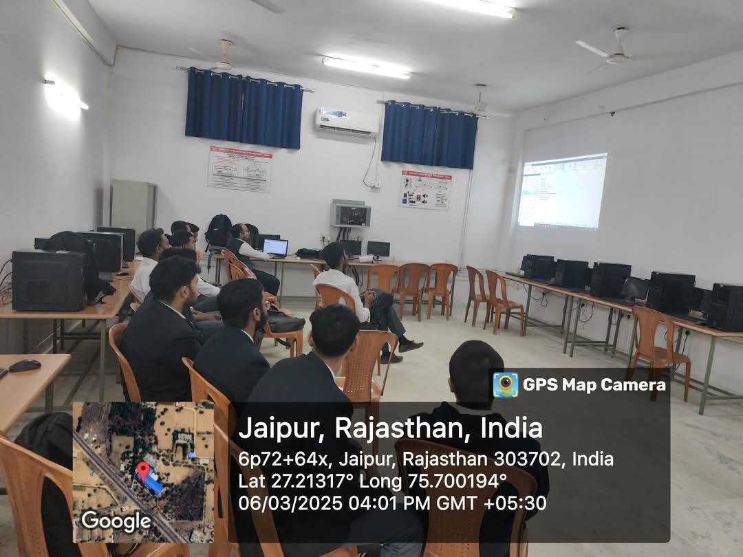 The Department of Electronics and Communication Engineering at the University of Engineering and Management (UEM), Jaipur, successfully conducted a five-day Short-Term Training Program (STTP) on "MATLAB for Scientific Computations" from March 3rd to March 7th.